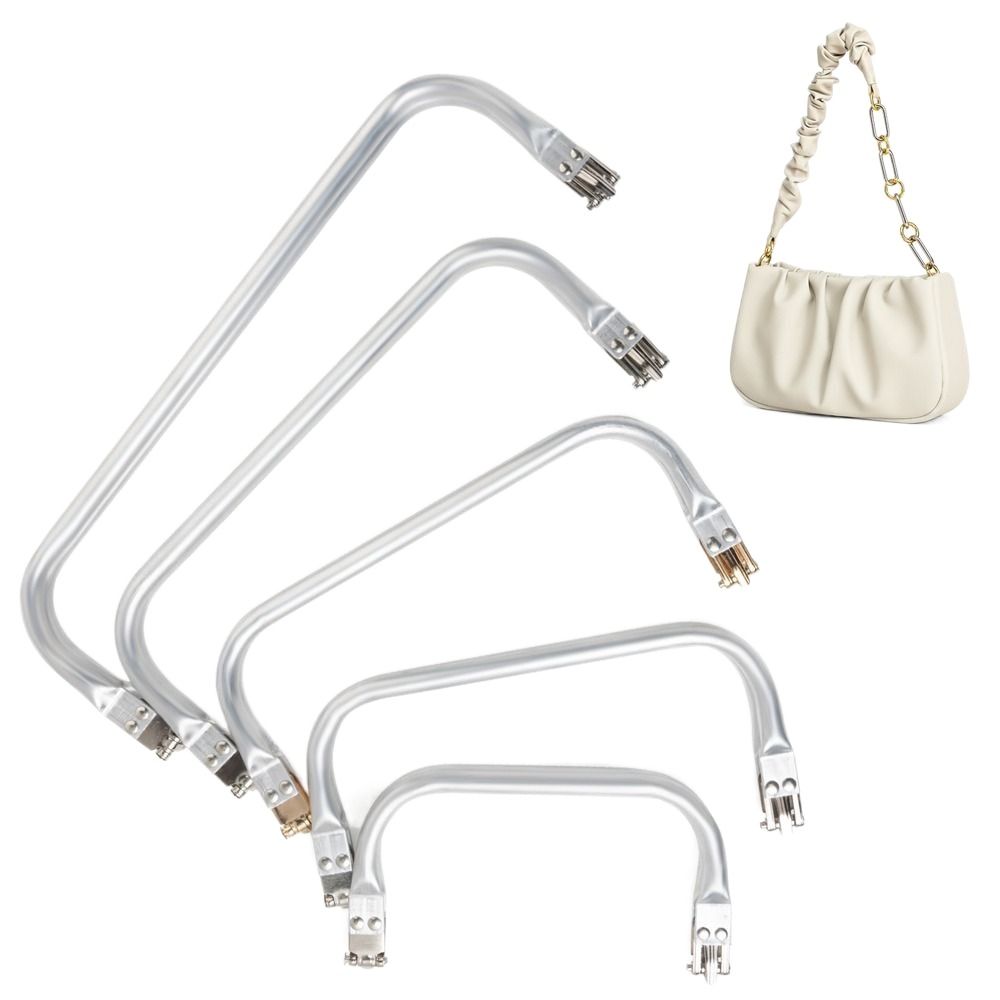 Luxury Bags With Silver Hardware - Металлическая фурнитура для сумок: квадратные застежки-карабины,