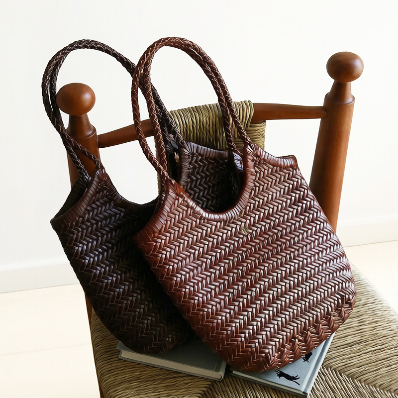 Luxury Bags 2026 - Кожаные сумки-тоут ручной работы для женщин: