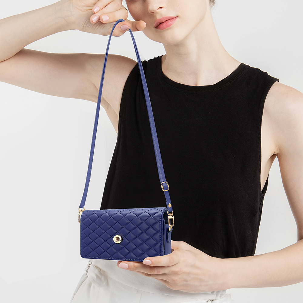 Luxury Bags Leather - Сумка-кошелек для мобильного телефона с регулируемым