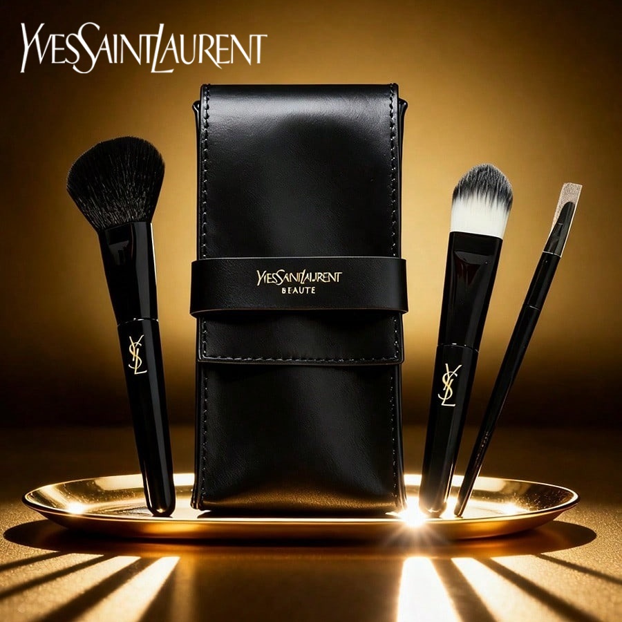 Luxury Designer Bags Ysl - Набор из 3-х кистей для макияжа