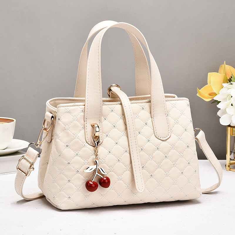 Tote Bag Leather Monogram - Новая женская сумка через плечо, дизайнерская