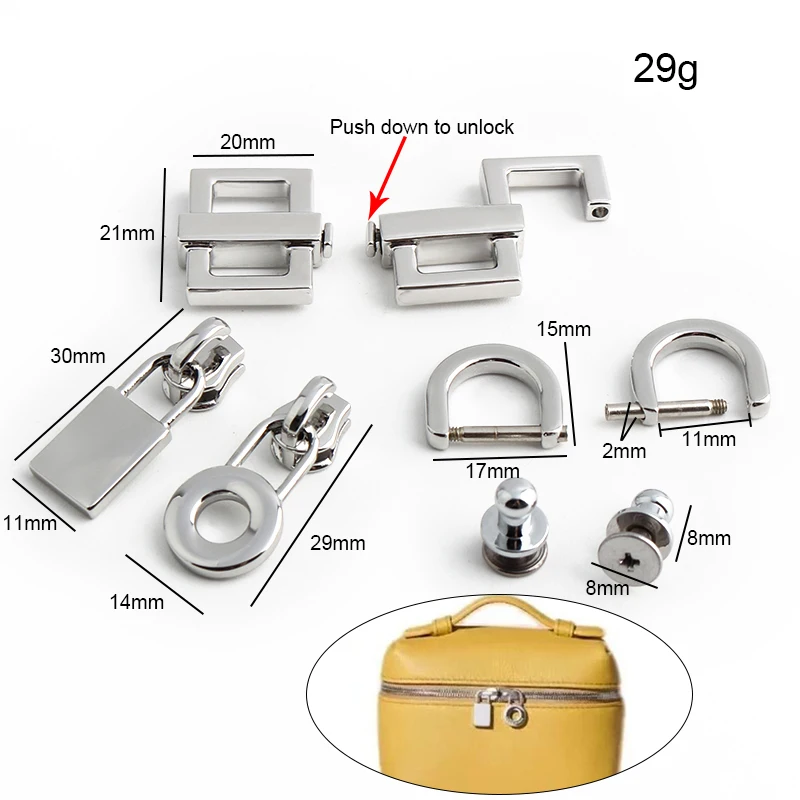 Золотая, серебряная металличес – обзор и цена Luxury Bags With Silver Hardware