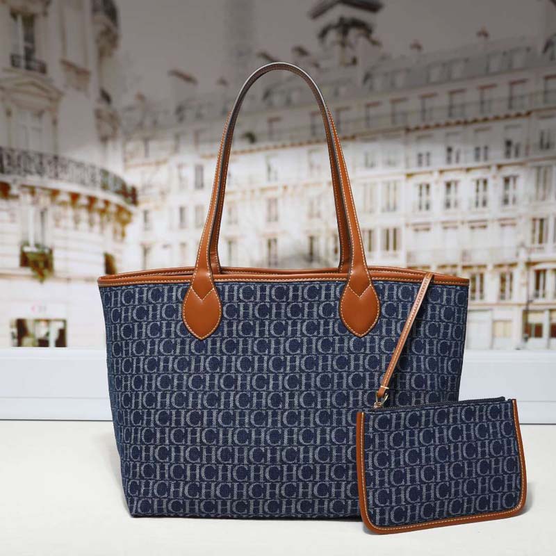Джинсовая сумка-тоут с моногра – обзор и цена Tote Bag Leather Monogram