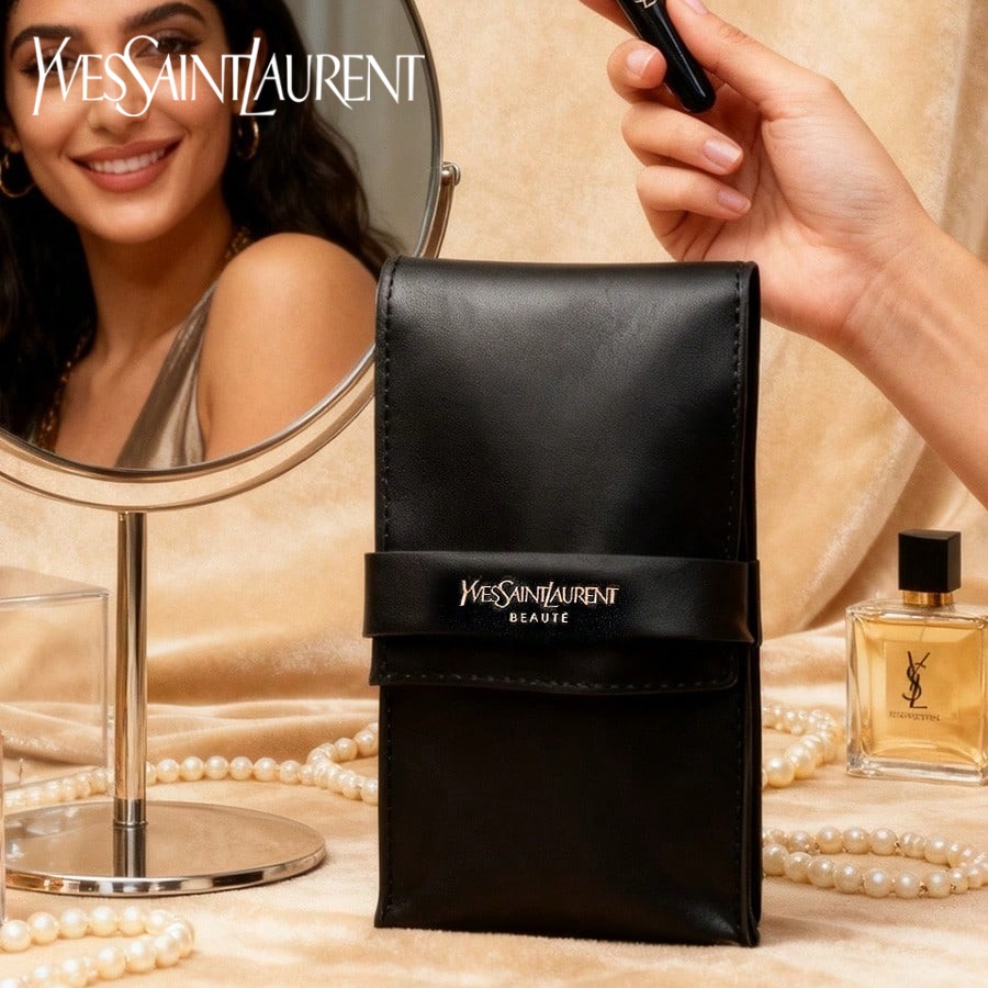 Набор из 3-х кистей для макияж – обзор и цена Luxury Designer Bags Ysl