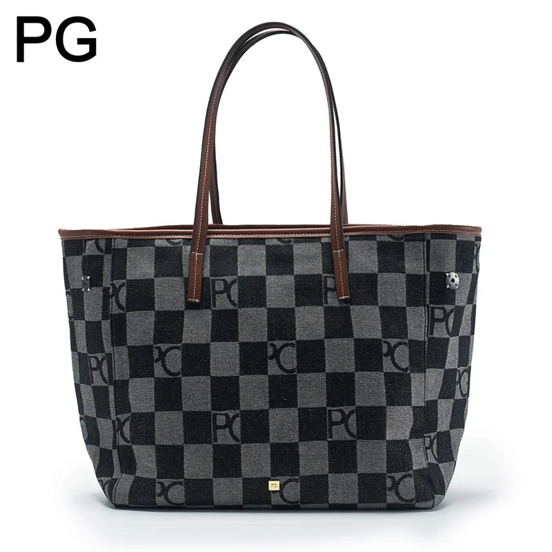 Сумка-тоут PG Checkerboard Mon – обзор и цена Tote Bag Leather Monogram