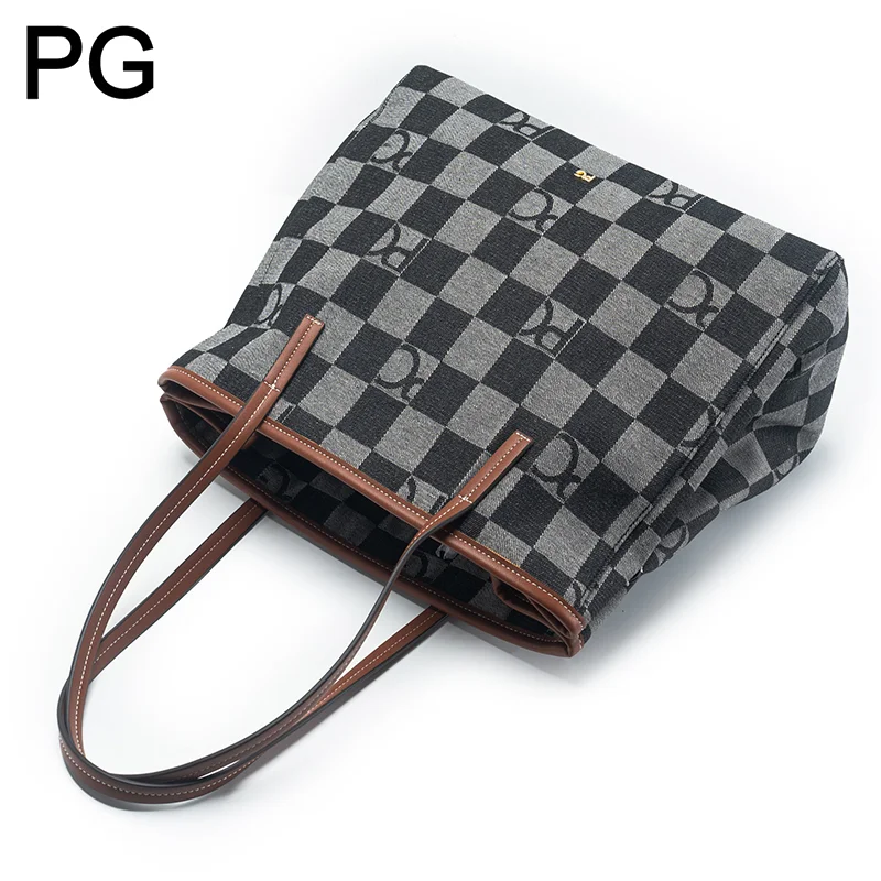 Сумка-тоут PG Checkerboard Mon – обзор и цена Tote Bag Leather Monogram