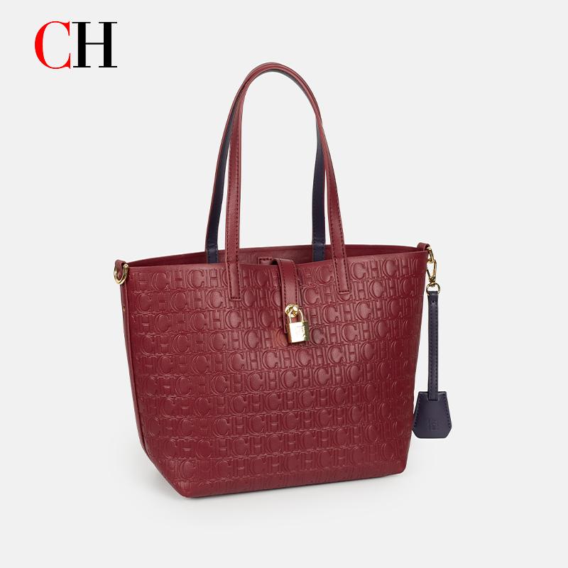 Женская сумка-тоут CH с тиснен – обзор и цена Tote Bag Leather Monogram