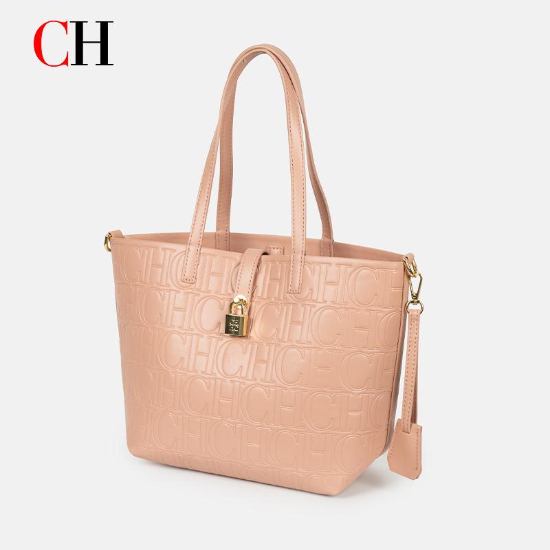 Женская сумка-тоут CH с тиснен – обзор и цена Tote Bag Leather Monogram