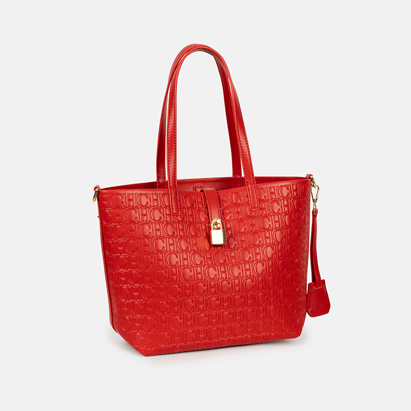 Женская сумка-тоут CH с тиснен – обзор и цена Tote Bag Leather Monogram