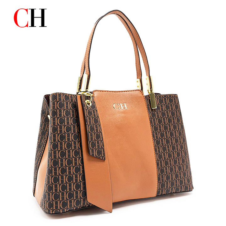 Женская сумка через плечо CH с – обзор и цена Tote Bag Leather Monogram